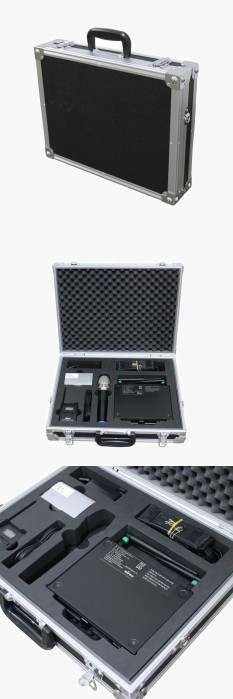 무선 마이크SET 케이스 HD-MIC8 무선마이크보관알루미늄케이스,맞춤형스폰지장비케이스 알루미늄